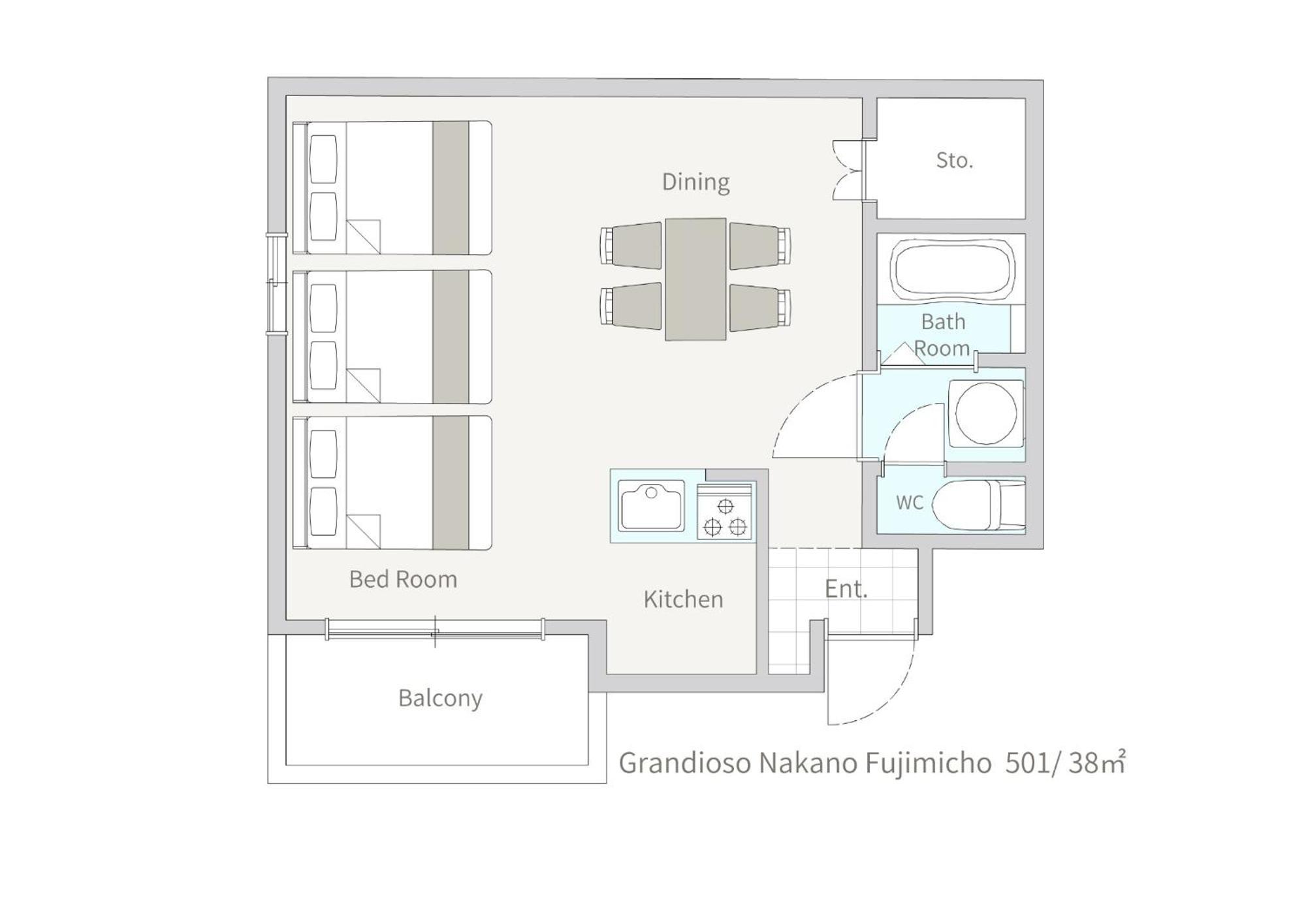 House Nakano Fujimicho - Vacation 65983v Apartamento *
